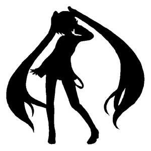 コンプリート かっこいい 初音 ミク シルエット 新しい壁紙明けましておめでとうございます21