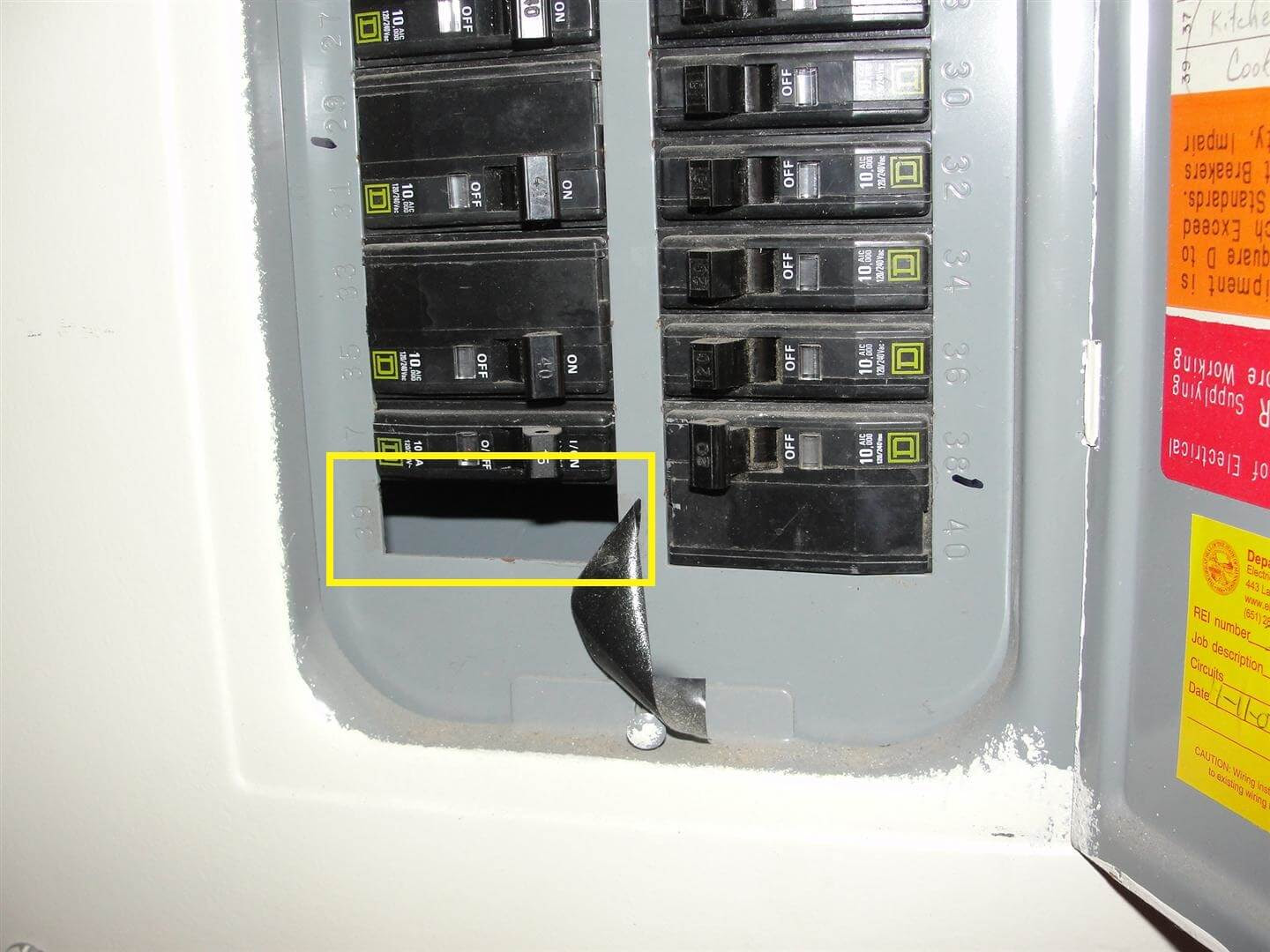 I flipped it to test it and it stayed on one side will not reset or switch back. How To Fill Missing Knockouts In Electric Boxes Star Tribune
