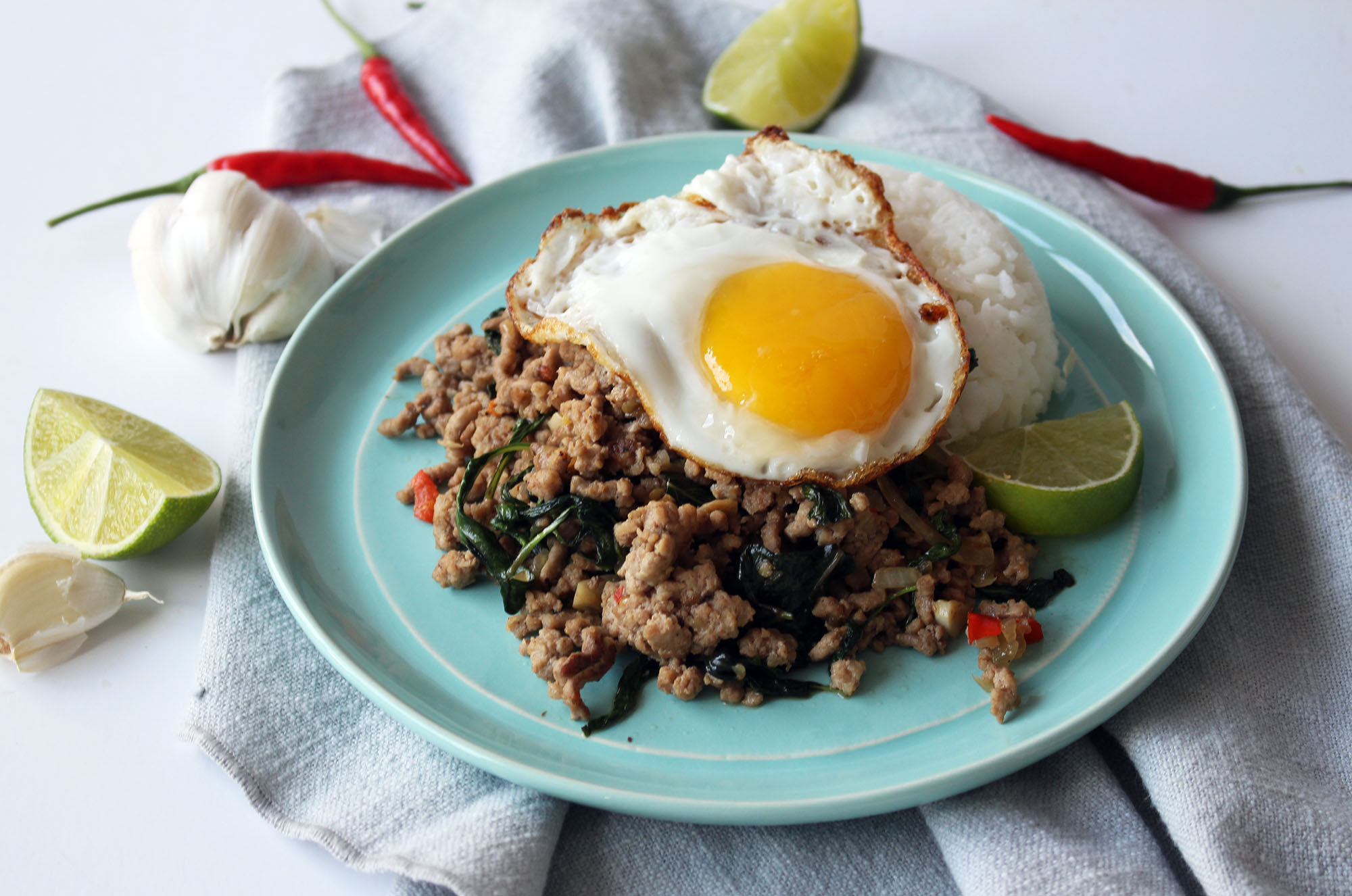 Home recipes beef thai basil beef (pad gra prow). Pad Gra Prao Chu On This