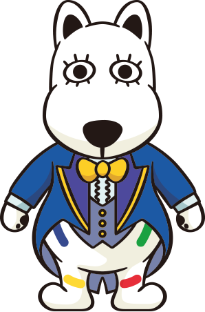 最高のイラスト画像 これまでで最高の白い 犬 キャラクター
