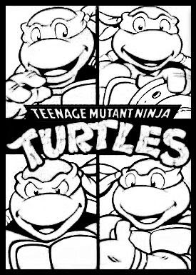 Vintage teenage mutant ninja turtles the movie coloring book 1990 unused. Teenage Mutant Ninja Turtles Coloring Pages At Getdrawings Free Download