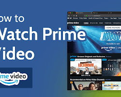 Amazon Prime Video streaming service website