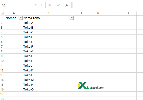 Cara membuat nomor urut otomatis pakai hu… agustus 12, 2021. Cara Cepat Membuat Nomor Urut Di Excel Hingga Ribuan Kiatexcel Com