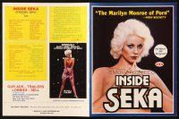 Canlı maç izle en iyi adresi. 6p646 Inside Seka Pressbook 80 Sexy Nearly Naked Blonde Seka Is The Marilyn Monroe Of Porn