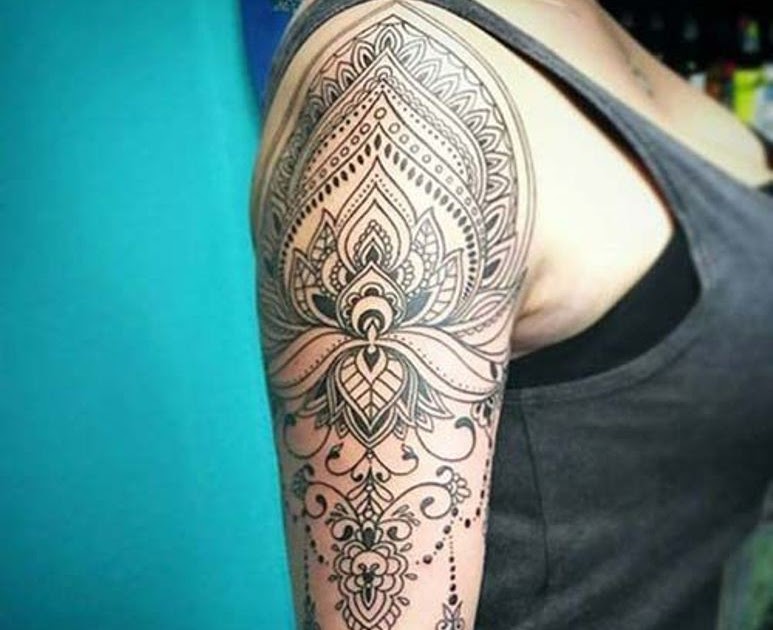 49 Women S Upper Arm Tattoo Designs New Concept