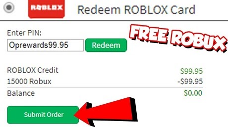 Roblox Come Redeem Codes - how to get free roblox credit 2018