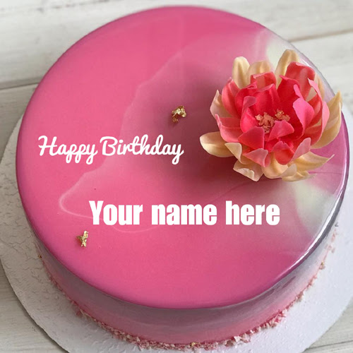 Happy Birthday Cake With Name And Photo Edit For Girl រ បភ ពប ល ក Images Ii
