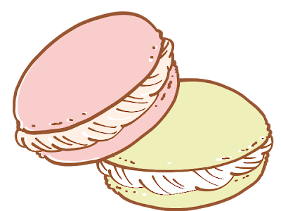 √画像をダウンロード 可愛い マカロン イラスト かわいい 108241