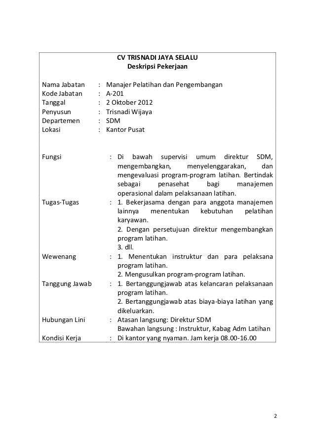 Contoh Deskripsi Operasional Variabel - Contoh Oliv