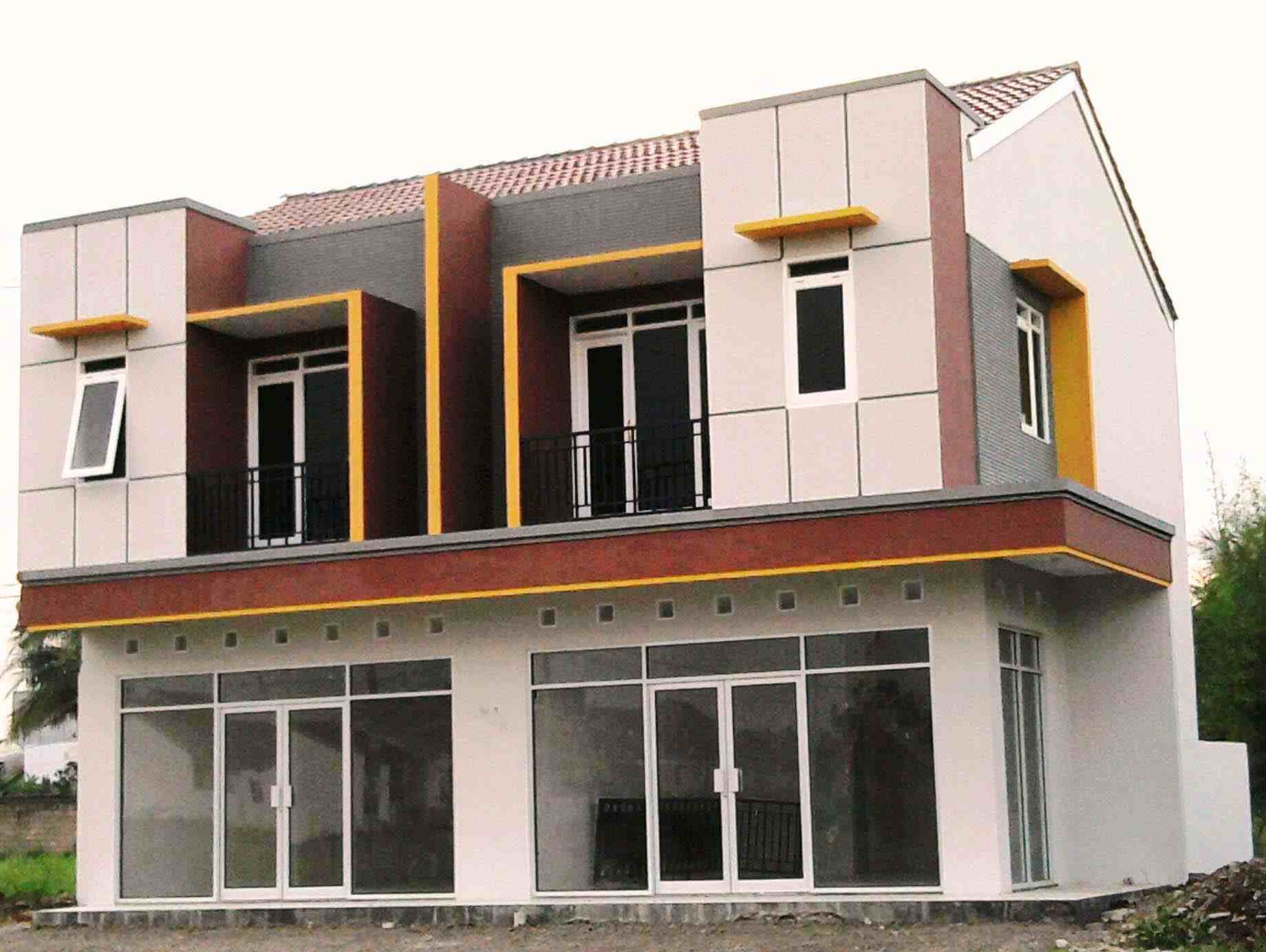  Denah Rumah Dan Toko 2 Lantai  Desain Rumah 