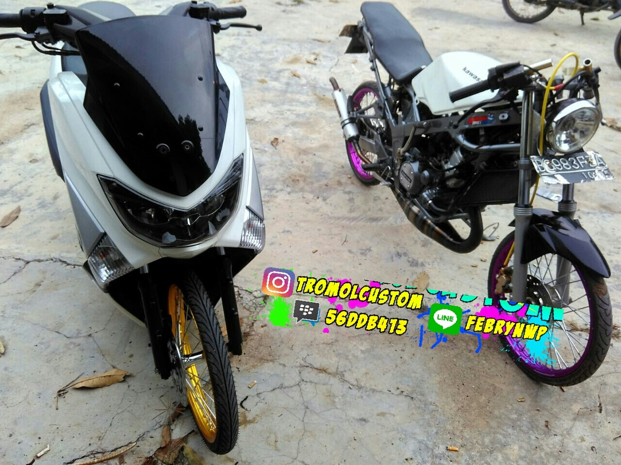 Galeri Modif Nmax Ban Cacing Sobotomotif