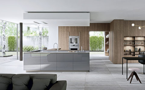 Home by arive homes | photo © remodelaholic High Gloss Italian Kitchens High Gloss True Handleless Italian Kitchens