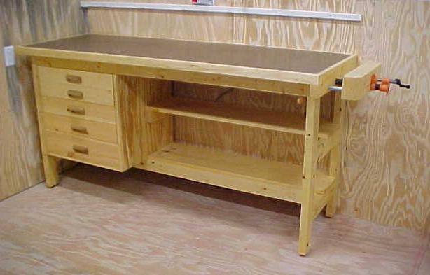 Blog Woods: Mobile woodworking bench plans