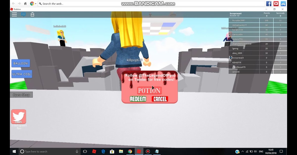 Code For Roblox The Floor Is Lava Roblox Ps4 Free - roblox floor is lava code youtube