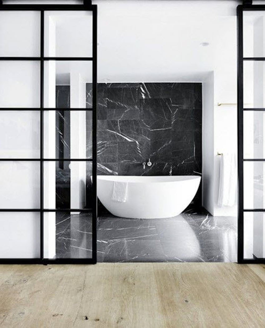 As we all know, black and white is timeless. 10 Eye Catching And Luxurious Black And White Bathroom Ideas