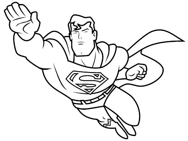 Free Printable Superhero Coloring Pages Pdf Coloring And Drawing
