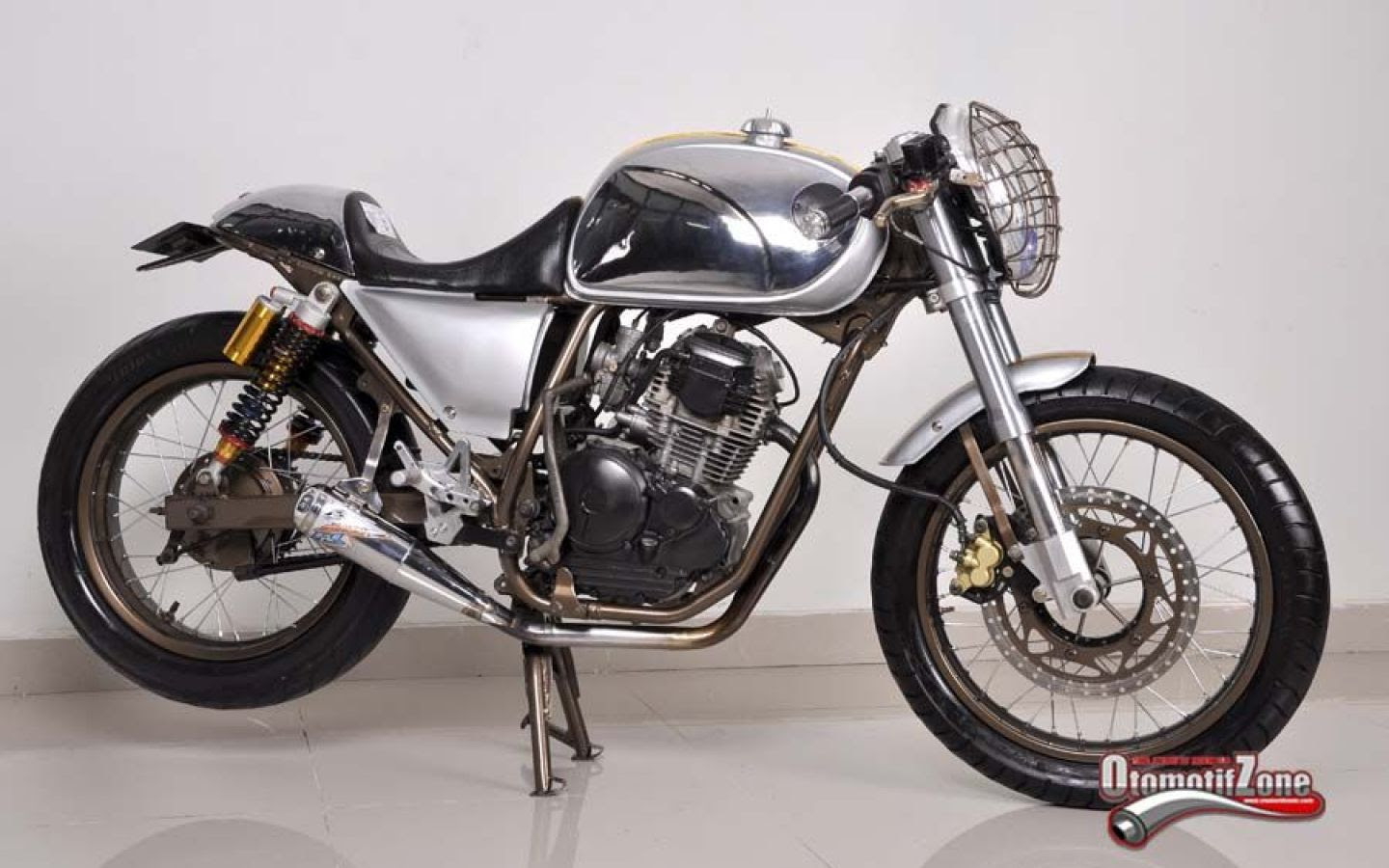 Kumpulan Modifikasi Yamaha Scorpio Ala Harley Davidson Terbaru