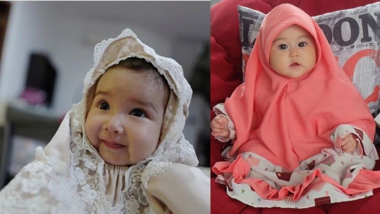 Gambar Anak Bayi  Pakai  Jilbab  Baby Love