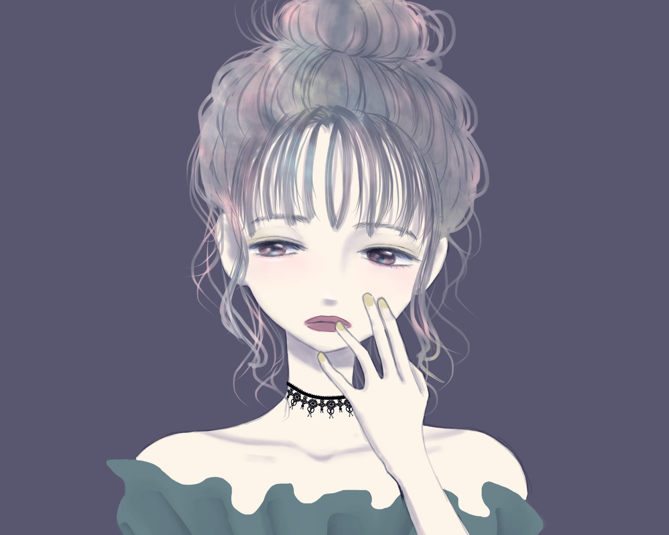 アイコン 綺麗 女の子 イラスト フリー