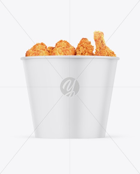 Download Matte Bucket With Chicken Mockup - The best free PSD ...