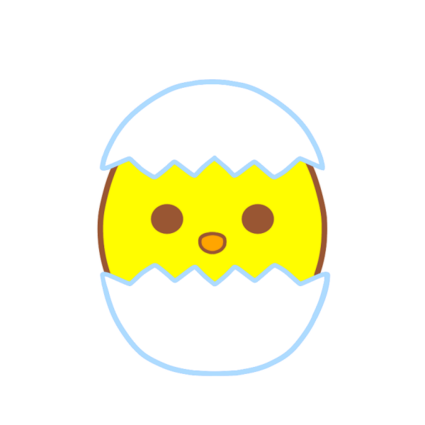 ユニーク卵 イラスト かわいい 美しい花の画像