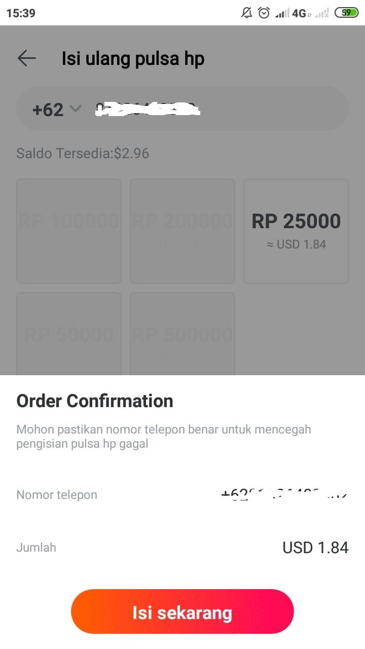 Deskripsi produk unlimited semua aplikasi setelah kuota harian 1gb habis (kecepatan turun). Gampang Banget Dapetin Pulsa Gratis Rp 25 Ribu Dari Wesing Idrbizz Com