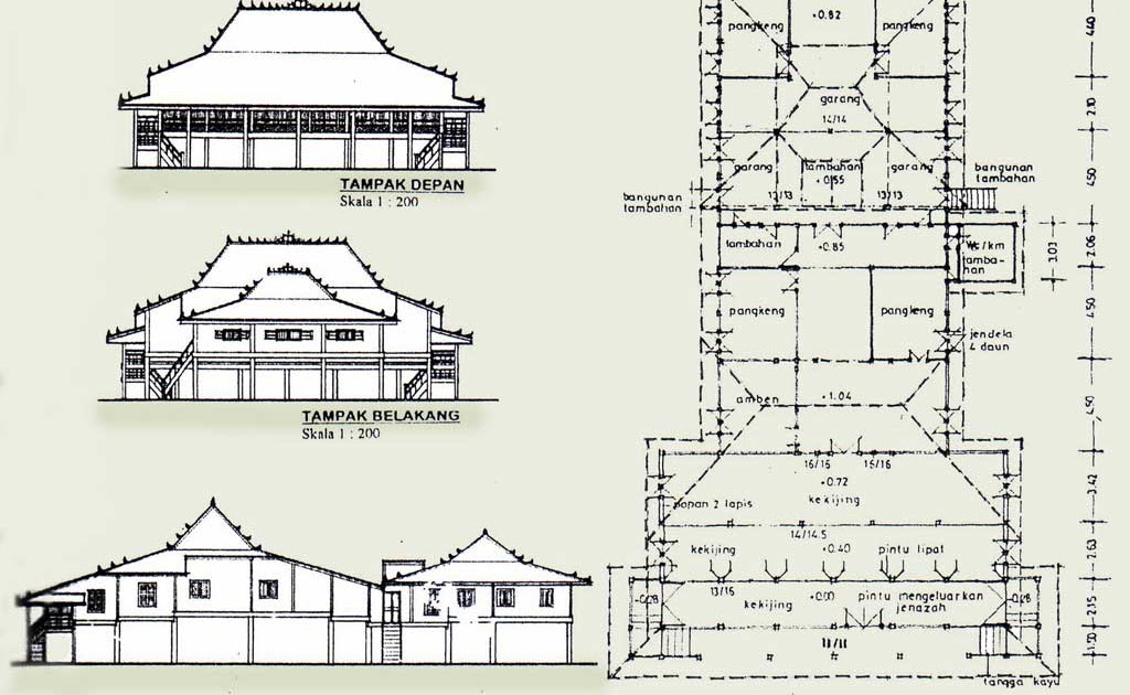 Denah NEW GAMBAR DENAH RUMAH PANGGUNG Denah NEW GAMBAR DENAH RUMAH PANGGUNG