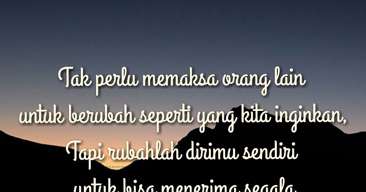 Quotes Diri Sendiri Bahasa Inggris Dan Artinya - Info Study