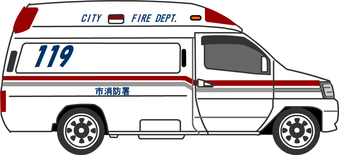 美しい花の画像 これまでで最高の救急車 イラスト 簡単