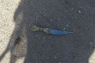 Knife used in recent terror attack.