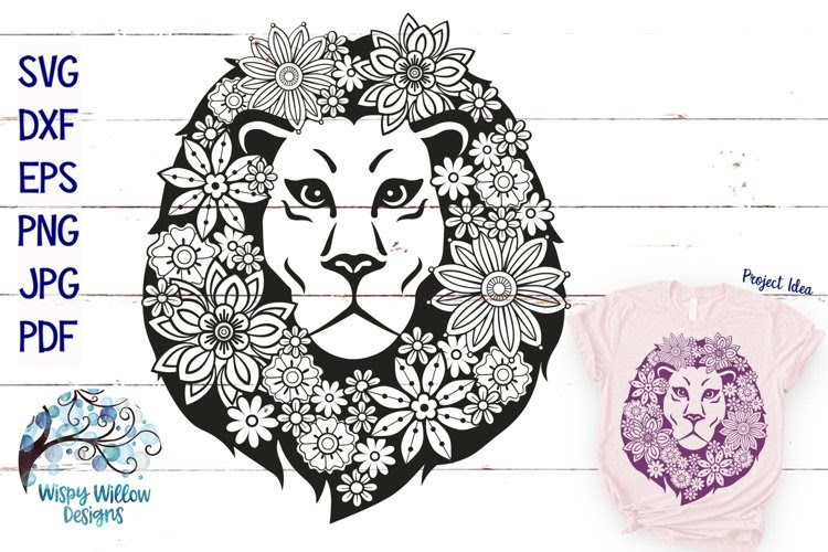 Download Free Mandala Lion Svg Printable - Free Layered SVG Files