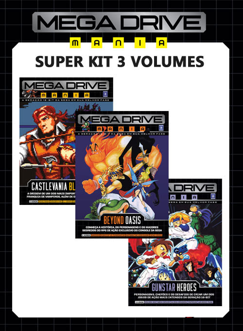 Super Kit - Mega Drive Mania - 3 Volumes