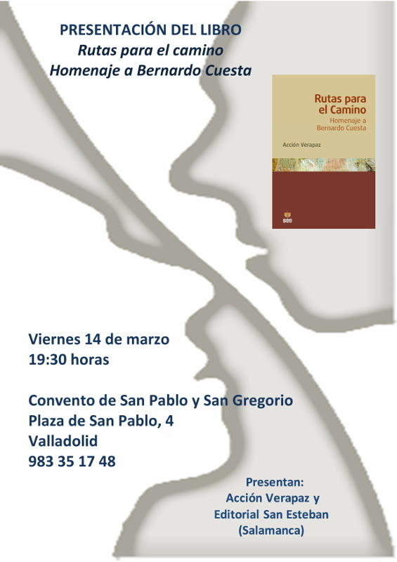 Cartel Presentacion Libro Bernardo Valladolid