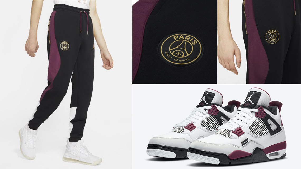 The nike jordan x psg collection. Air Jordan 4 Psg Paris Saint Germain Pants Gov