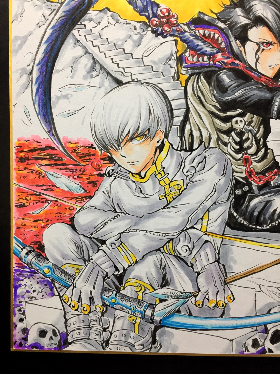 和風ファンタジー衣装 かっこいい 戦闘 服 イラスト 男