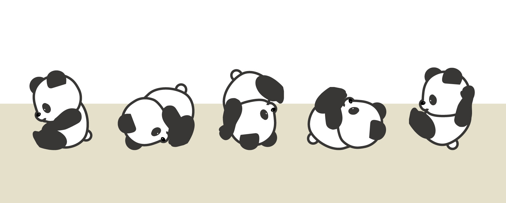 かわいいディズニー画像 ベスト50 パンダ イラスト 無料 白黒