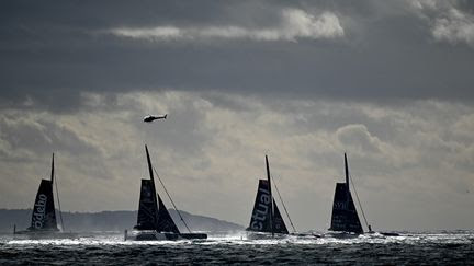 Transat Jacques Vabre : un départ mouvementé et des Imoca à quai