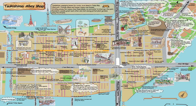 新着東京 地図 イラスト 観光 美しい花の画像