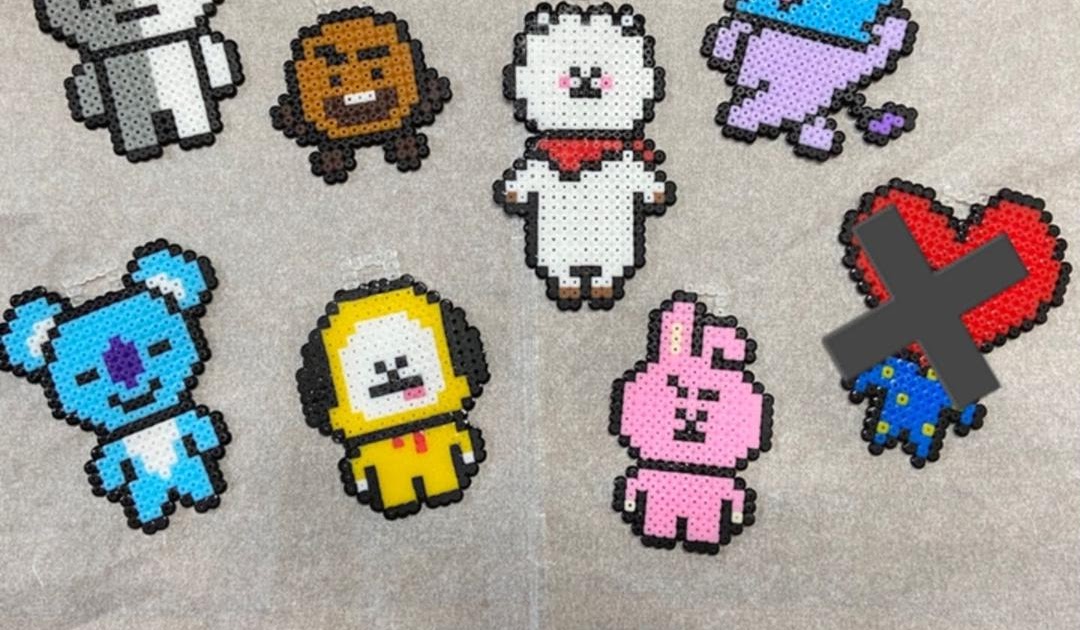 99以上 キャラクター Bts アイロン ビーズ 図案 Irasujozbzfa
