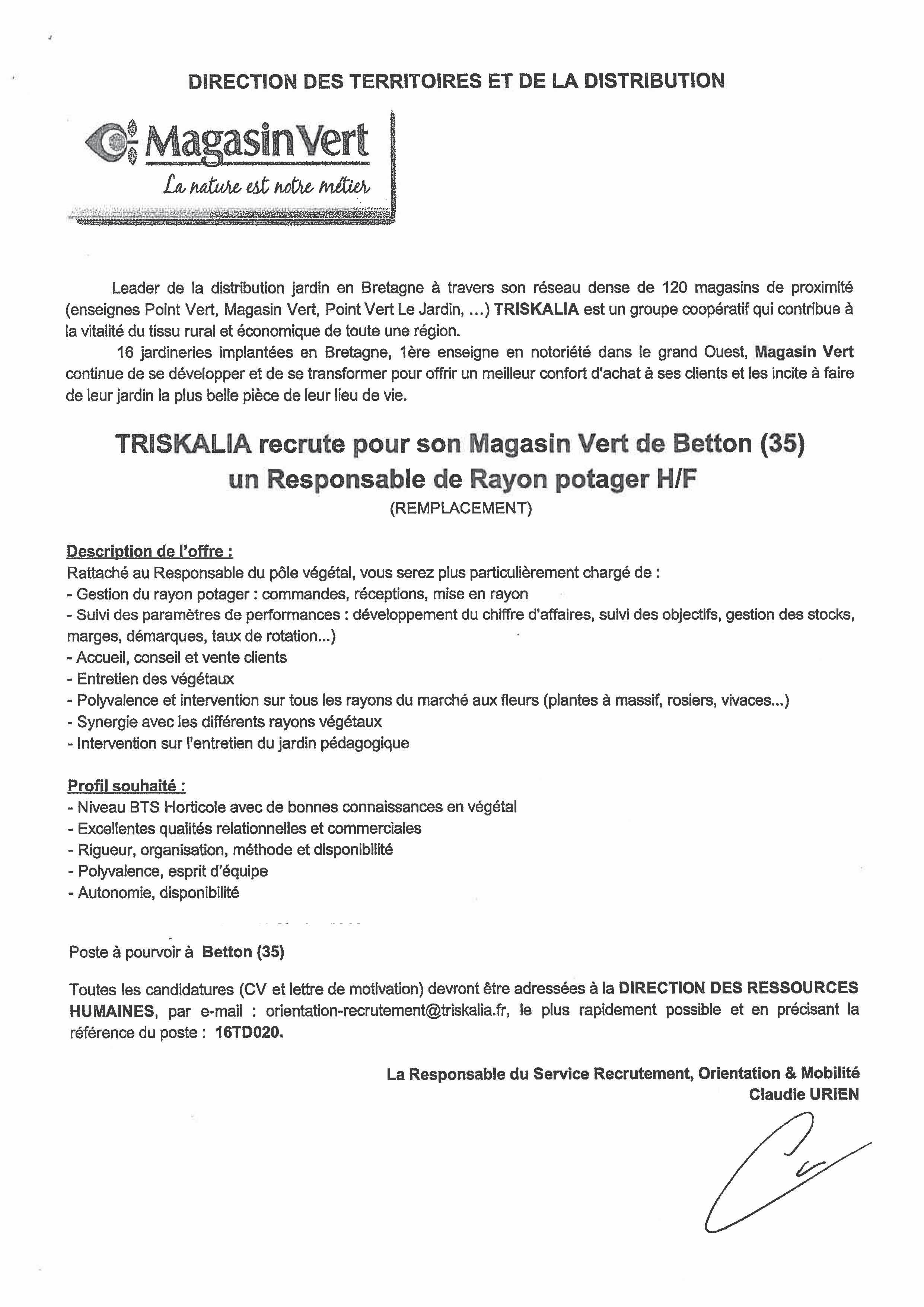 Lettre De Motivation Emploi Saisonnier Magasin - Template 