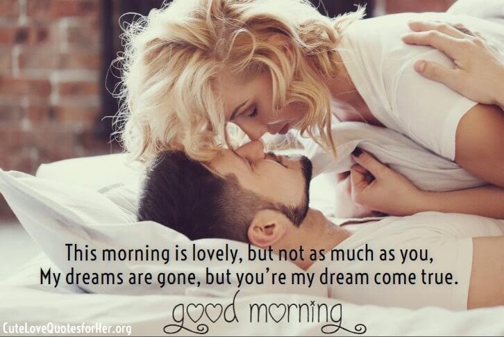 Quotes Good Morning Kiss Quotes For Love