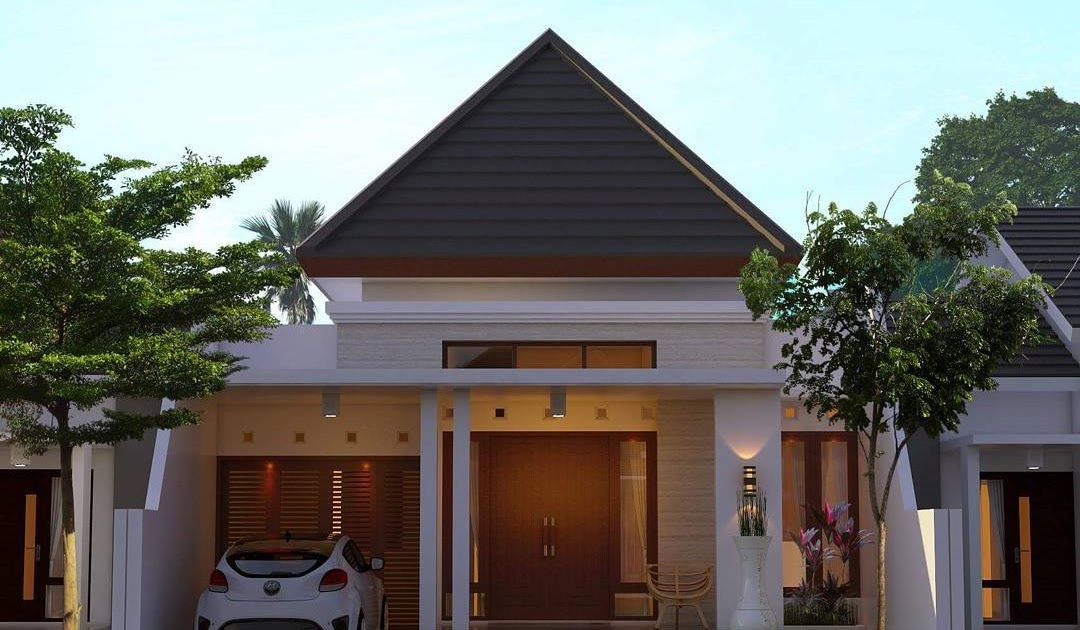 Gambar Desain Rumah Tinggal Minimalis 1 Lantai  Gambar Puasa