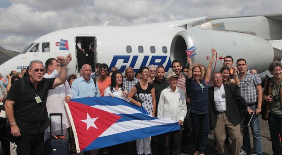 La avanzada de la delegación cubana a los Foros paralelos de la Cumbre de las Américas. Foto: Ismael Francisco/ Cubadebate