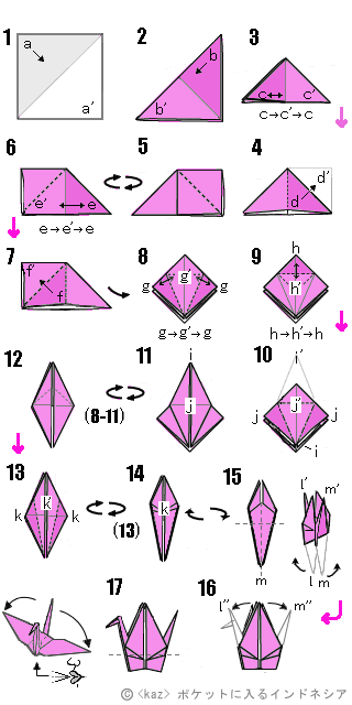 折り紙 鶴 メス 作り方 Hoken Nays