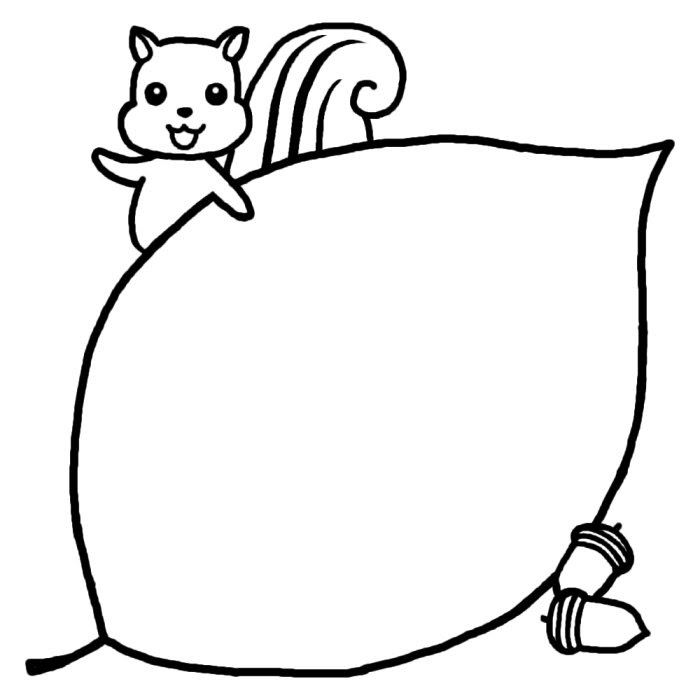 すべての動物の画像 ベスト50 リス イラスト 白黒