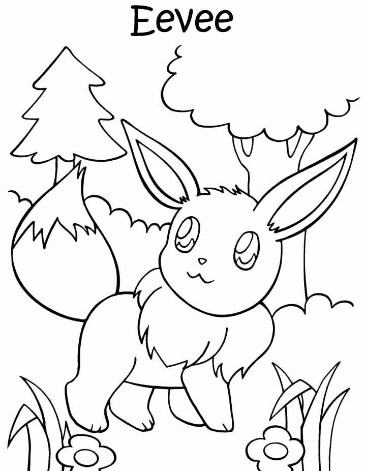 Before any angry jigglypuffs get in touch, when we say range we mean in relation to its evolutions. Free Pokemon Coloring Pages Eevee Evolutions Download Free Pokemon Coloring Pages Eevee Evolutions Png Images Free Cliparts On Clipart Library