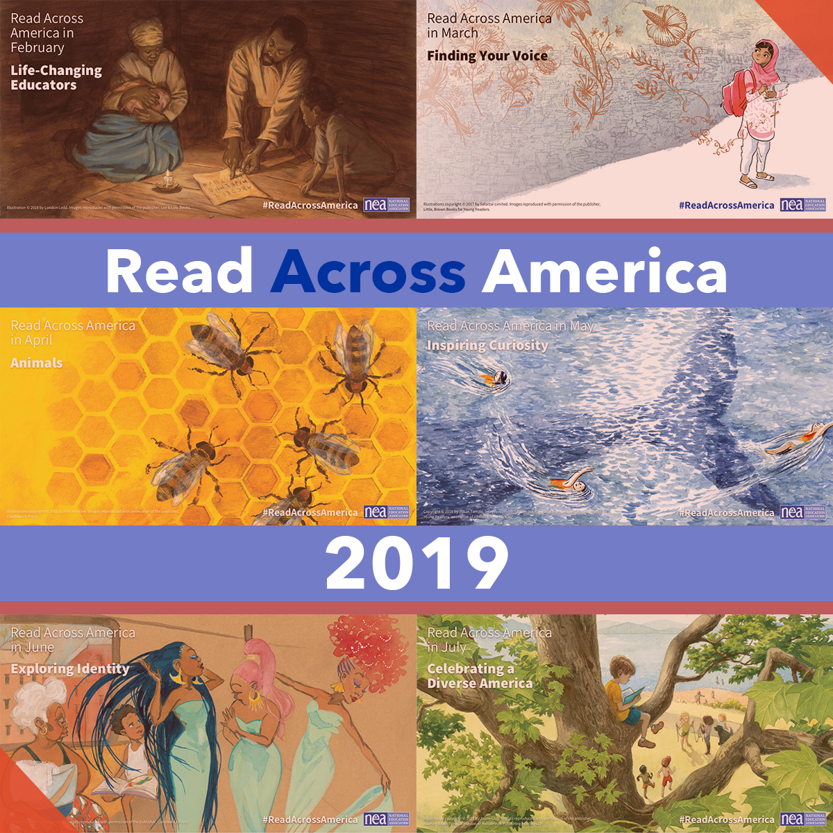 The Read Across America calendar is here!