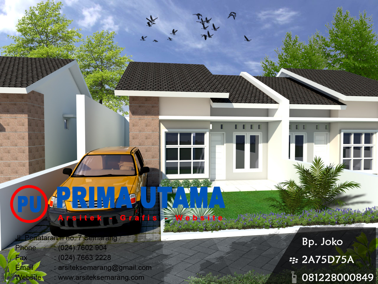  Gambar Denah Rumah Dari Kardus XX Rumah 