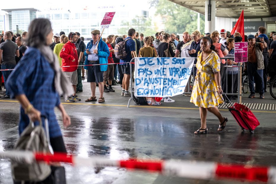 Grève à l'aéroport de Genève : le trafic reprend malgré la prolongation du mouvement jusqu'à samedi