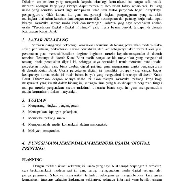 Contoh Business Plan Lengkap Pdf - Wellington River